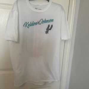 Kelvin Johnson Spurs t-shirt, XL
